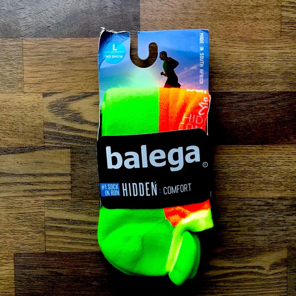 Balega running socks size large